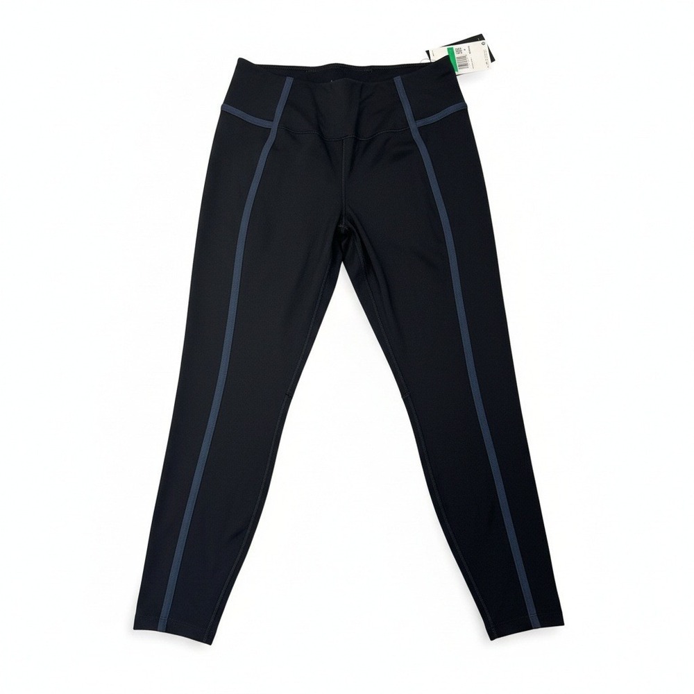 NWT Nike One Women's Medium High-Waisted 7/8 Leggings Black Armory Navy Dri-FIT